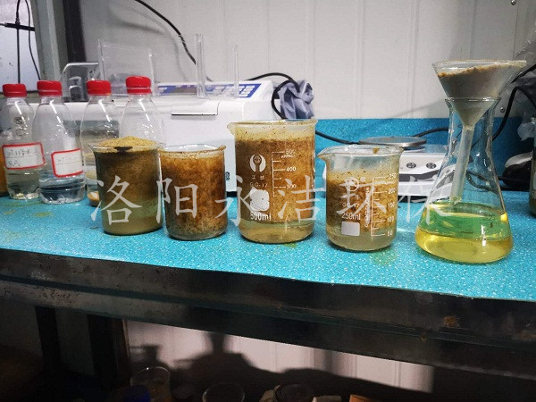 乳化液废水的预处理实验